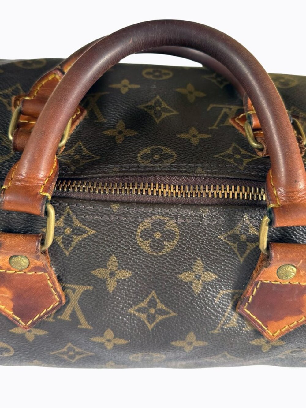 Auth Louis Vuitton Speedy 30 Monogram Vintage 1986 LegitGrails Certified 863 FC - Picture 11 of 16